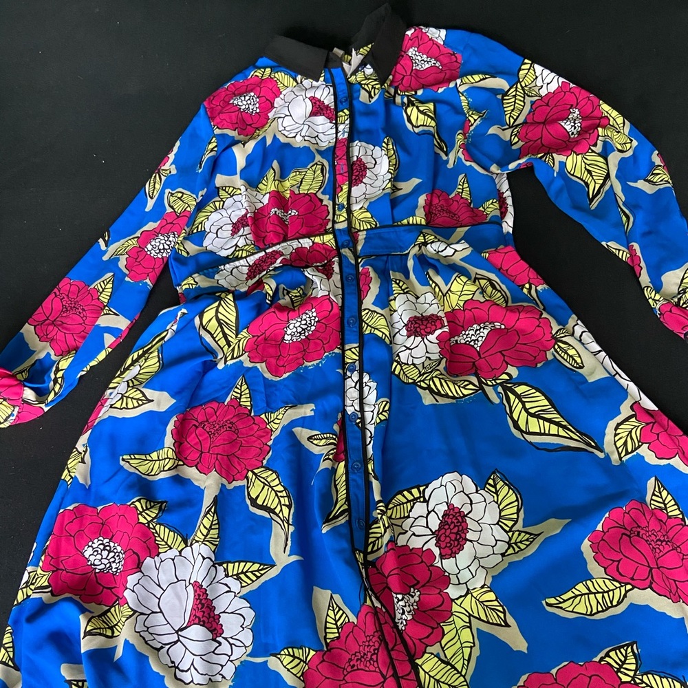 Vibrant floral dress